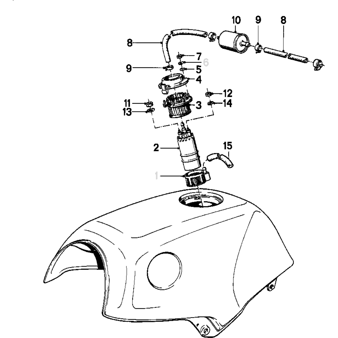 Fuelpump strainer 16121455126