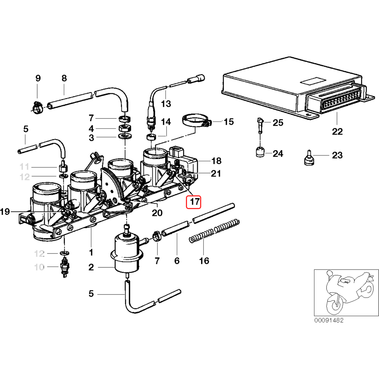 Vacuum cap throttle body's NEW 13547694924