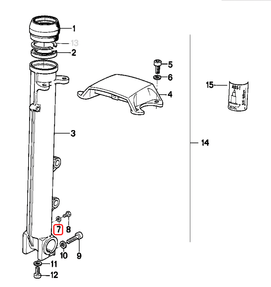 crush washer NEW 07119963030